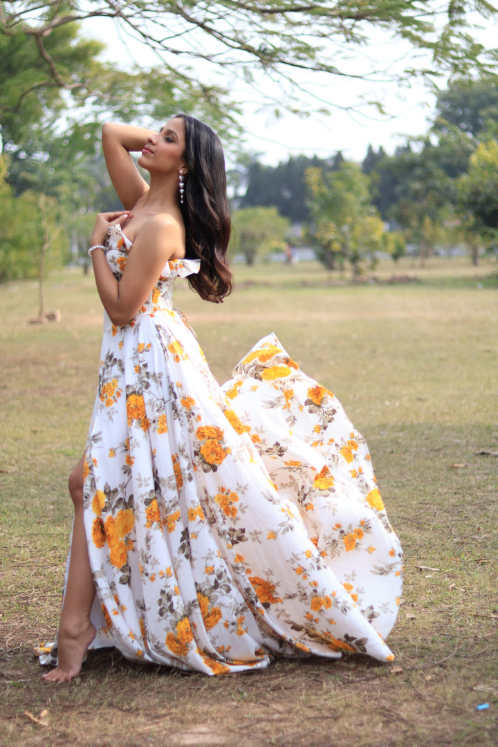 Sunlit Meadow Corset Dress