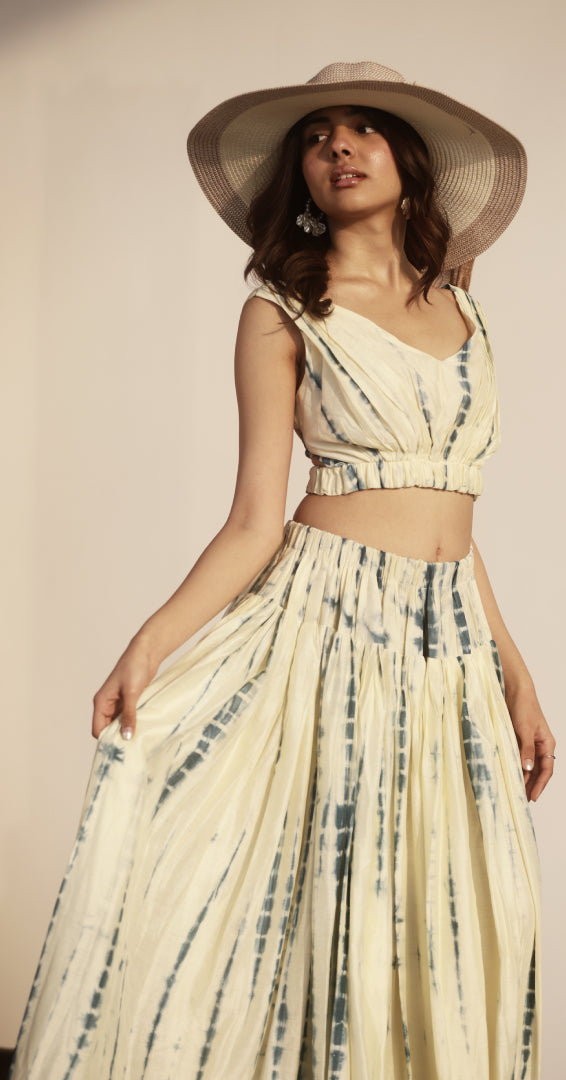 Ethereal Breeze Tie-Dye Co-Ord Set